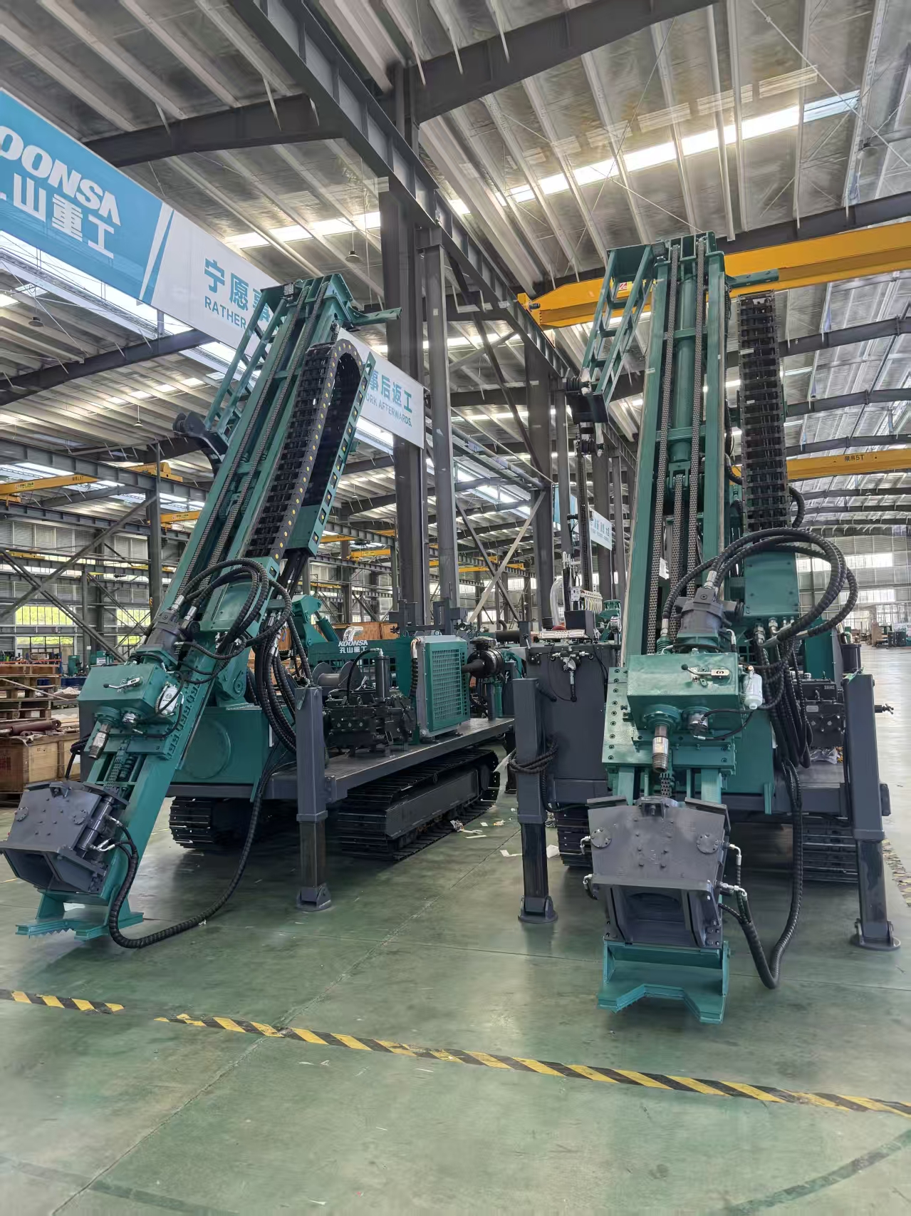 孔山KS1000全液压取芯钻机出口印度尼西亚